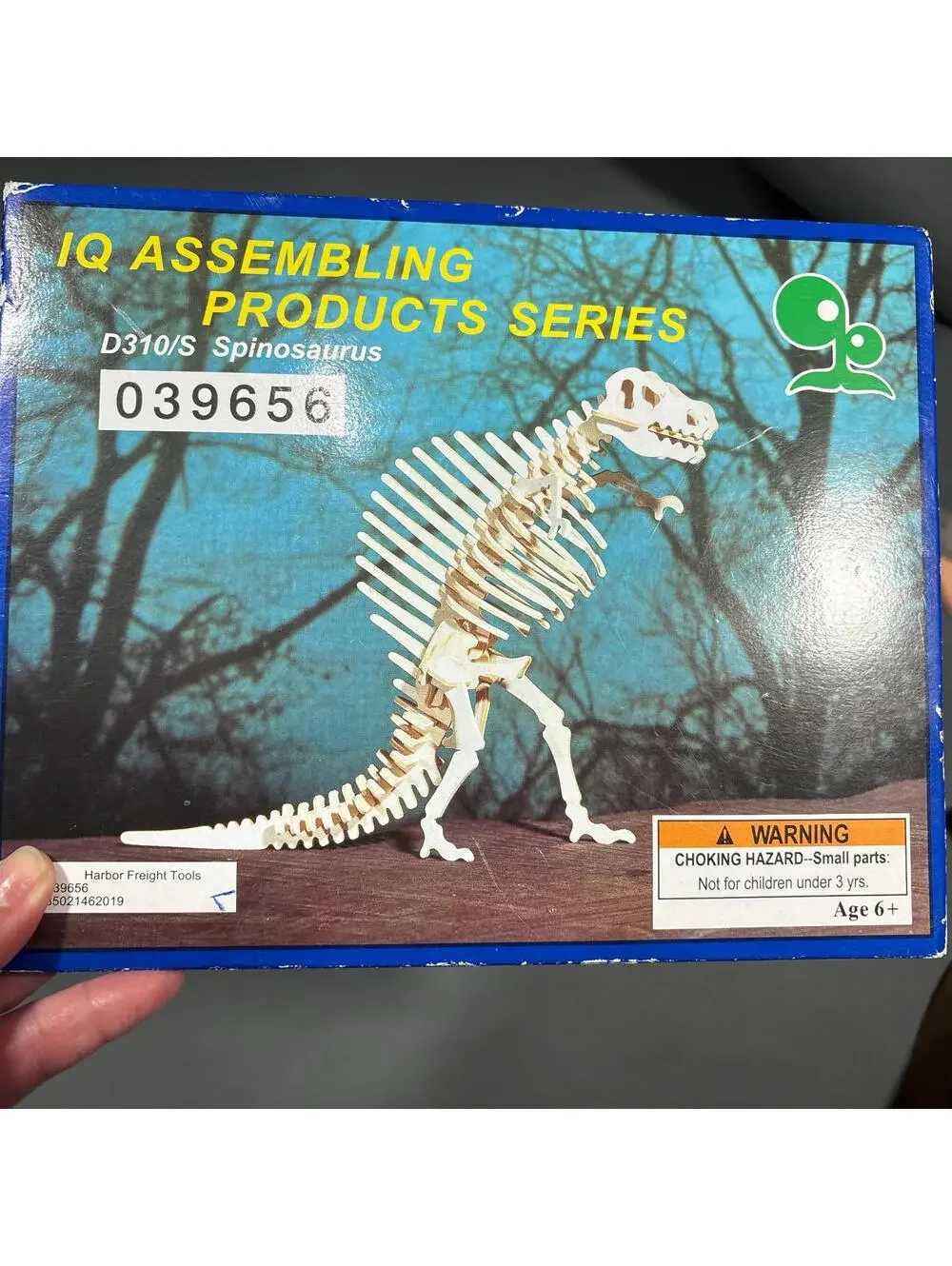 Spinosaurus Skeleton Dinosaur Wooden Model Kit 3D Puzzle NEW